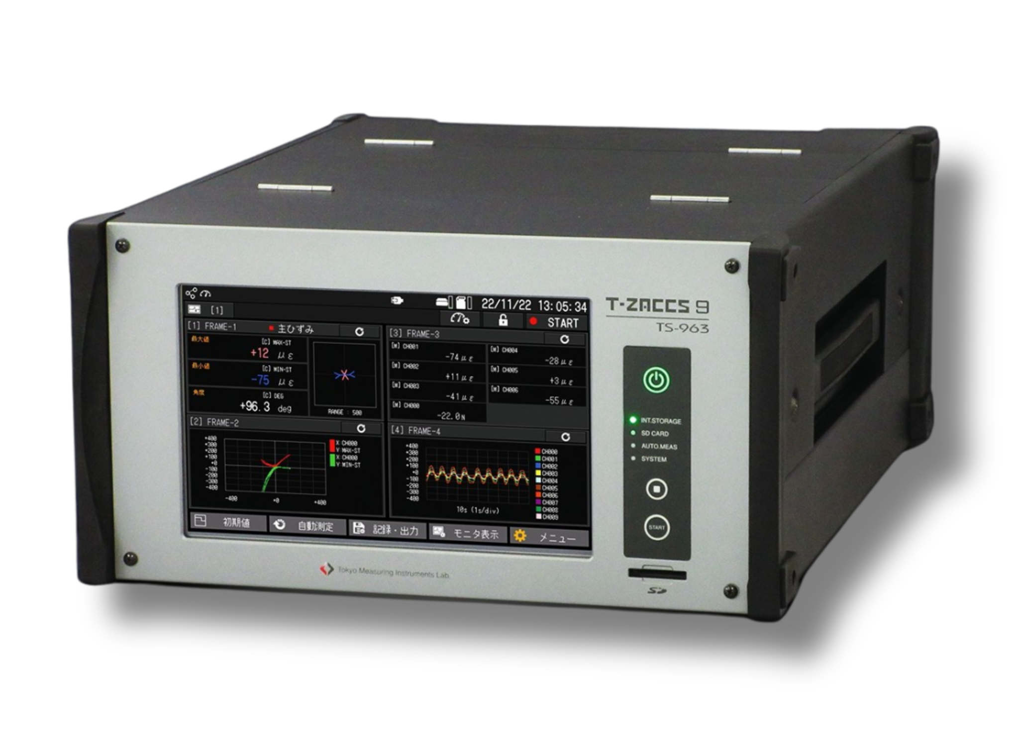T-ZACCS9 Data Logger TS-963- TML 2