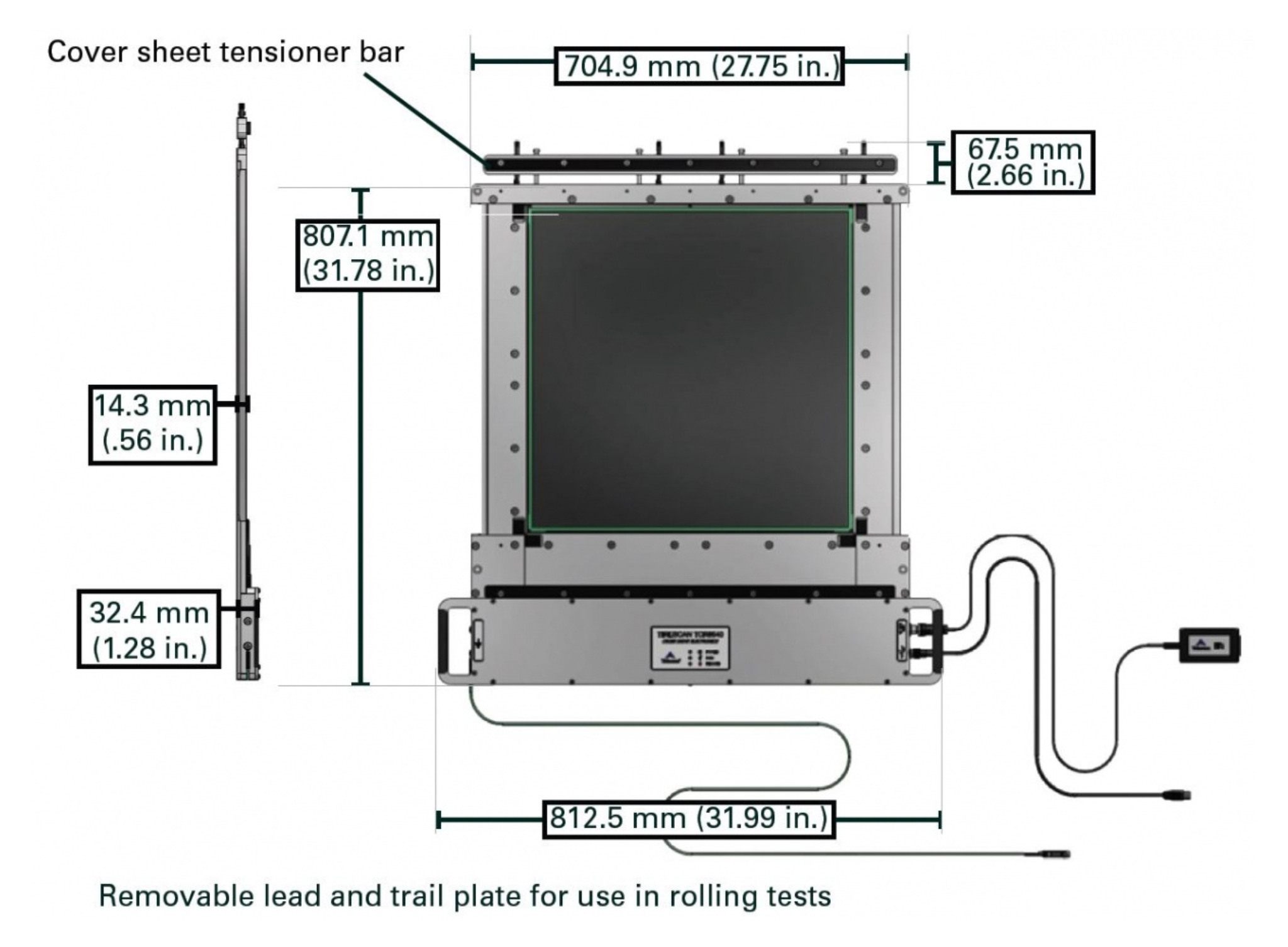 TireScan Cross-Drive- Details and sizes